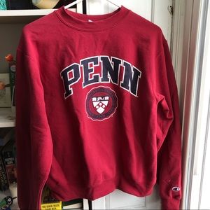 University of Pennsylvania red sweatshirt